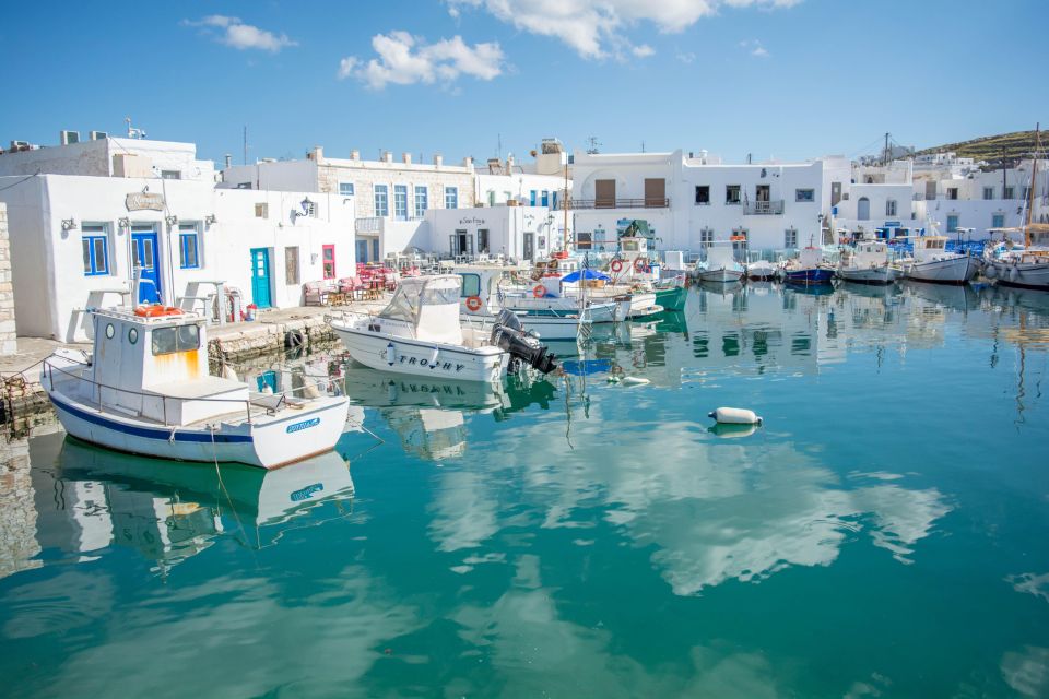 Paros & Antiparos Islands French Tour Including Lunch - Accommodation Pickup and Drop-off