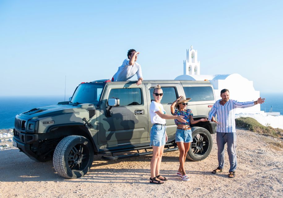 Perissa: Private Jeep Safari of Santorini - Common questions