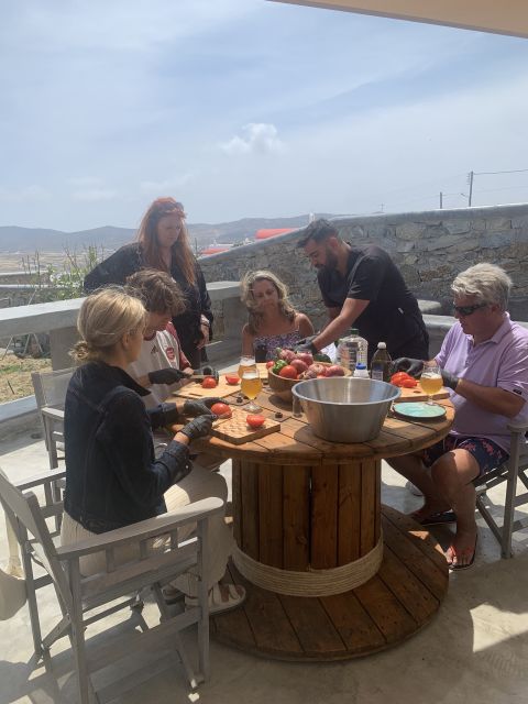 Private Cooking Class At The Home Of A Mykonian Family - Experience Live Music and Lunch
