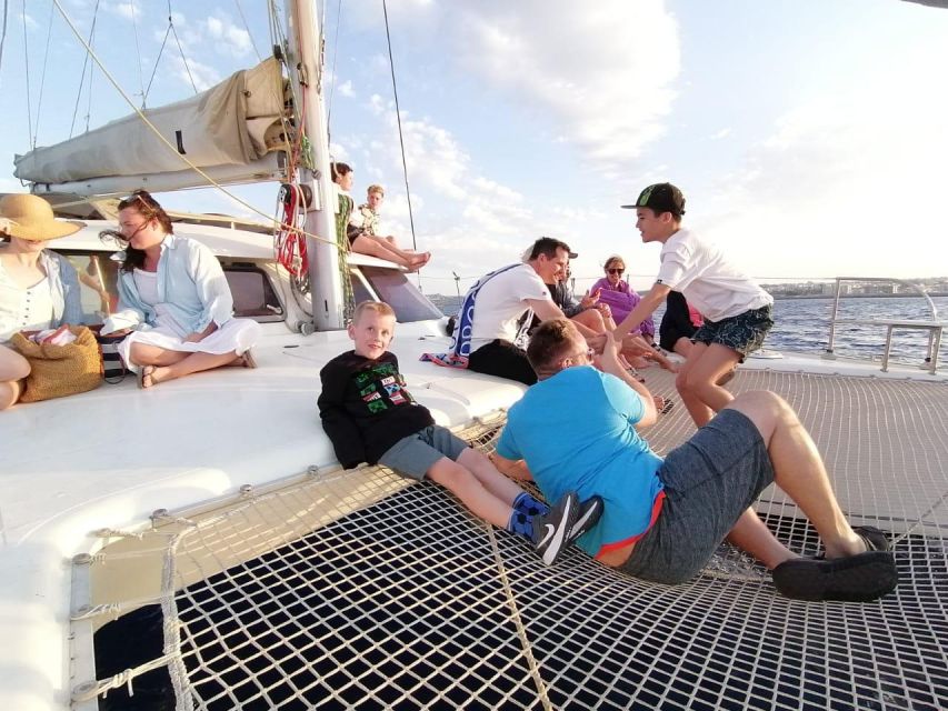 Rhodes: Sailing Catamaran Day Cruise With Food and Drinks - Common questions