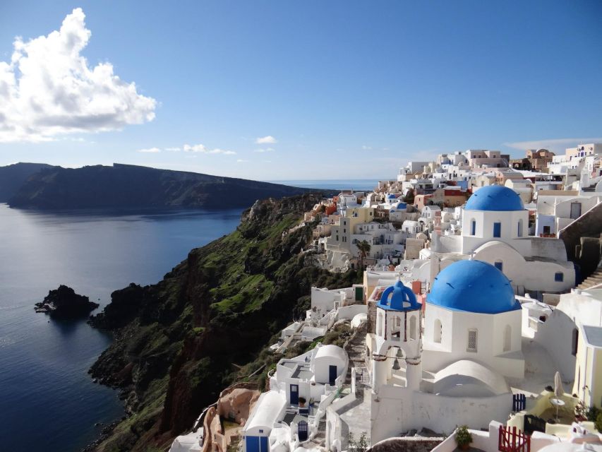 Santorini Small-Group Tour With Wine Tasting & Food Pairing - Tour Duration and Group Size