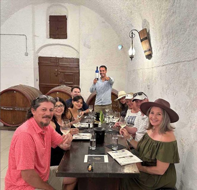 Santorini: Wine Adventure in 3 Wineries and 12 Wine Tastings - Tour Details