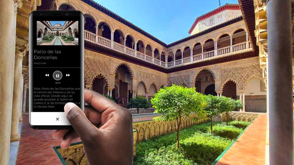 Seville: Real Alcázar in 9 Languages Audioguide - Meeting Point