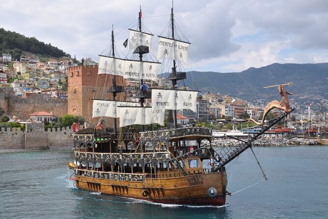 Alanya: Pirates Yacht Tour With Lunch and Soft Drinks - Common questions