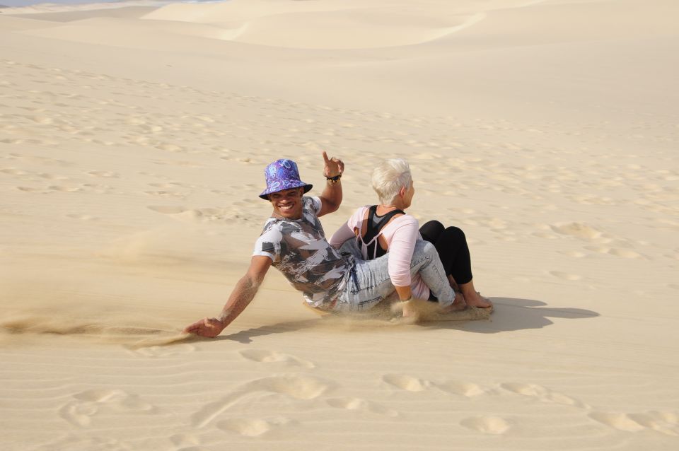 From Boa Vista: Sandboarding Adrenaline Down the Big Dunes - Convenient Pickup and Transfer Services