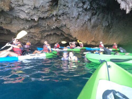 Granadella: Caló, Cova Llop Marí, and Ambolo Kayak Trip - Activities at Cala En Caló