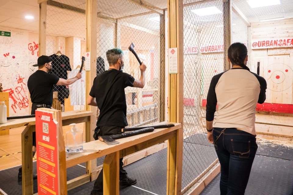 Madrid: Axe Throwing Challenge - Common questions