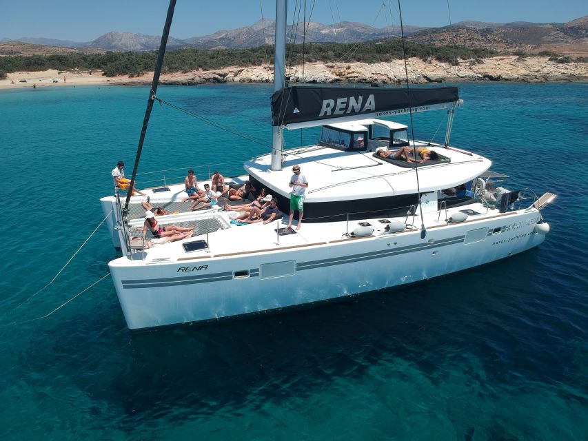 Naxos: Catamaran Cruise With Swim Stops, Food, and Drinks - Common questions