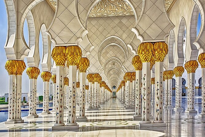 Private Tour Sheikh Zayed Grand Mosque With Afternoon High Tea Emirates Palace - Booking Information