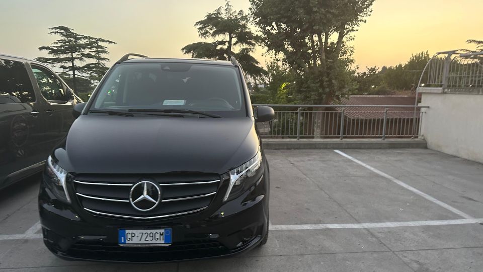 Private Transfer From Amalfi Coast to Rome - Additional Information