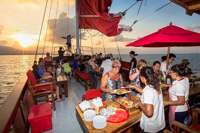 Red Baron Sunset Dinner Cruise From Koh Samui With Return Transfer - Common questions