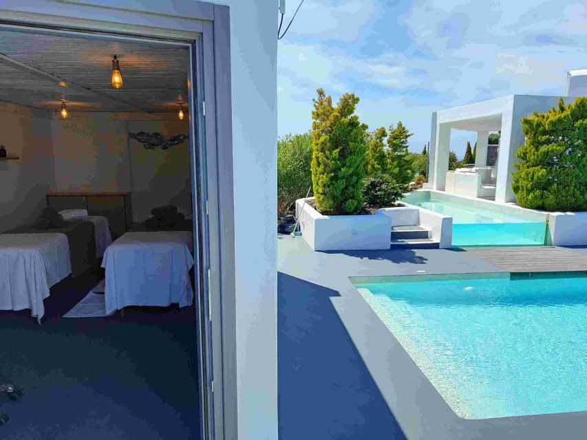 Santorini: Couples' Massage With Dinner & Day Access to Pool - Reservation and Cancellation Policy