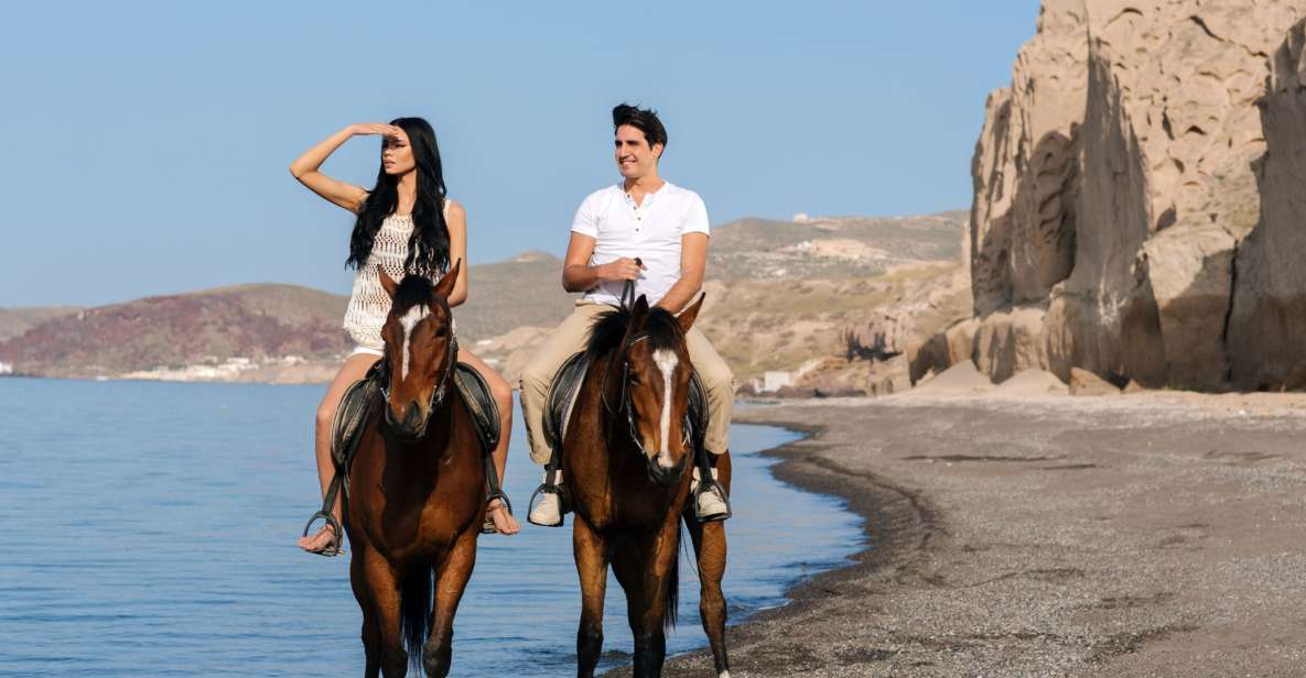 Santorini: Horseback Riding Experience in Volcanic Landscape - Restrictions