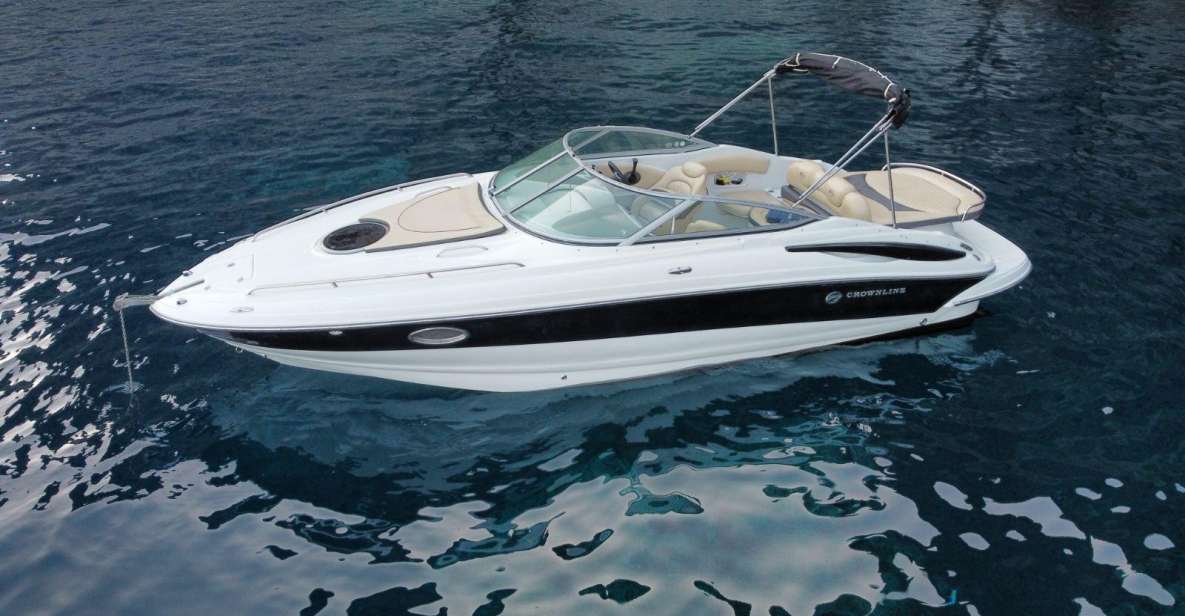 Santorini: Luxury Private Speedboat With Food and Drinks - Highlights and Inclusions