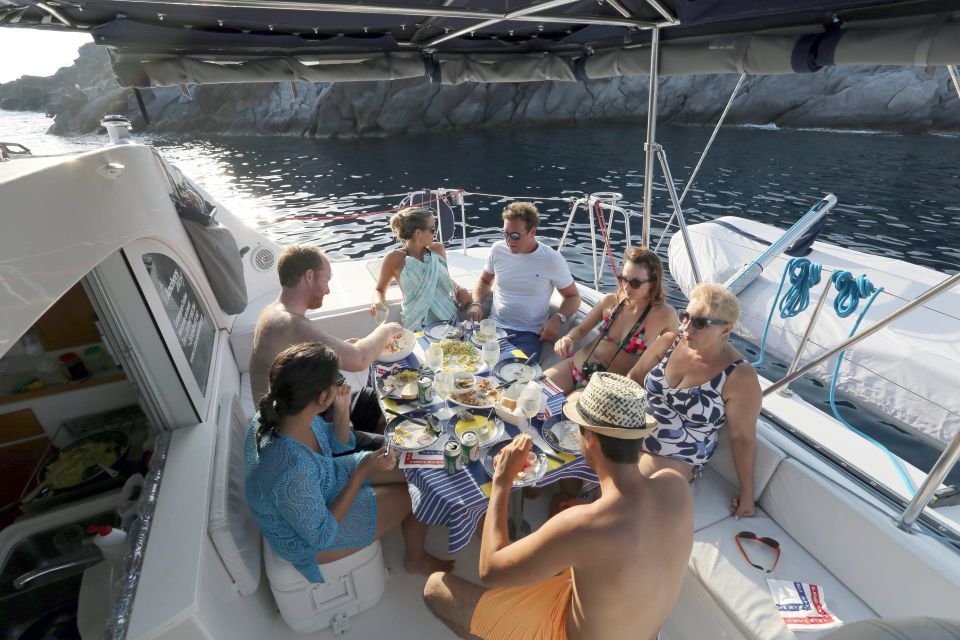 Santorini: Private Catamaran Cruise With Food & Drinks - Additional Services