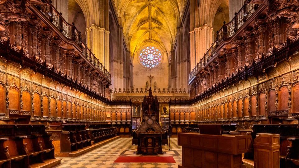 Seville: Cathedral Guided Tour W/ VR City Tour & Roof Lunch - Reservation & Accessibility