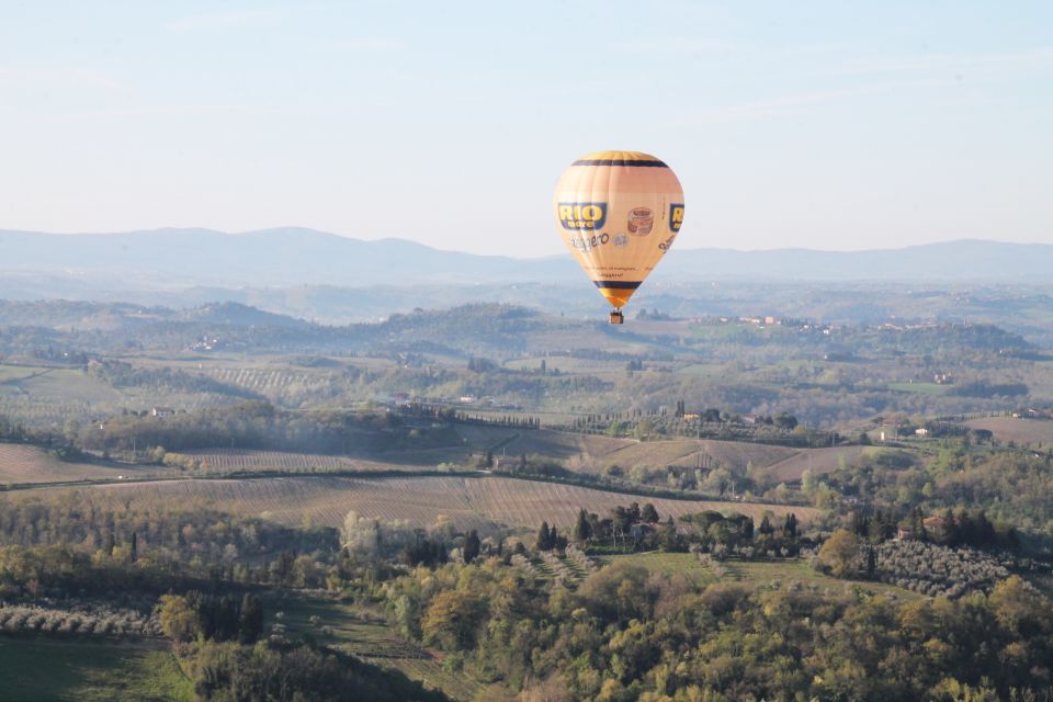 Siena: Balloon Flight Over Tuscany With a Glass of Wine - Common questions