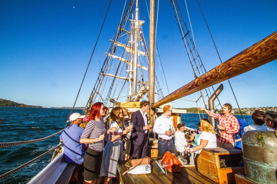 Sydney: Tall Ship Harbour Twilight Dinner Cruise - Common questions