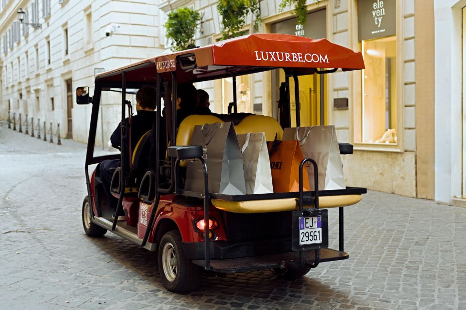 Tour of Rome in Golf Cart : 8H Shopping Tour - Meeting Point and Directions