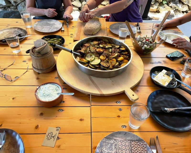 Traditional Greek Cooking Class @ Lefkada Micro Farm - Enjoying the Meal and Takeaways