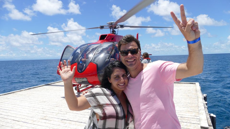 Cairns: Great Barrier Reef Cruise & Scenic Helicopter Flight - Common questions