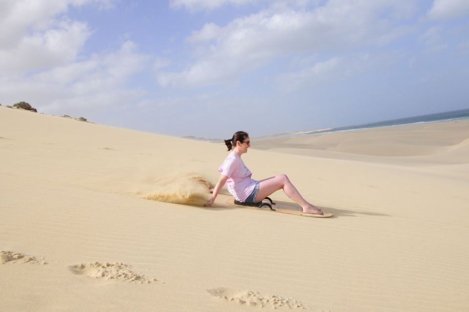 From Boa Vista: Sandboarding Adrenaline Down the Big Dunes - Island Exploration Through Sandboarding