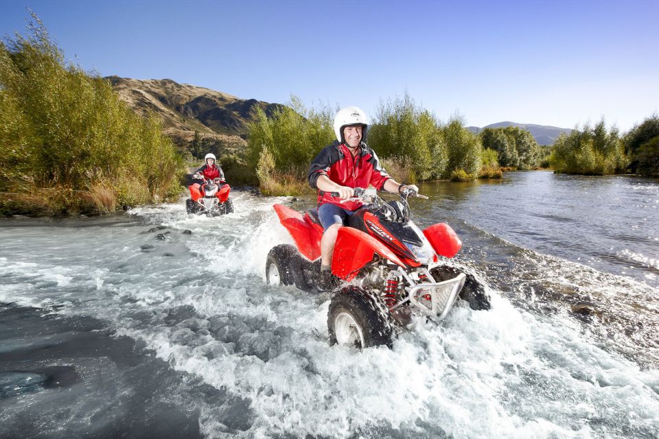Hanmer Springs: Jet Boat, Quad Bike and Bungy Jump Combo - Duration