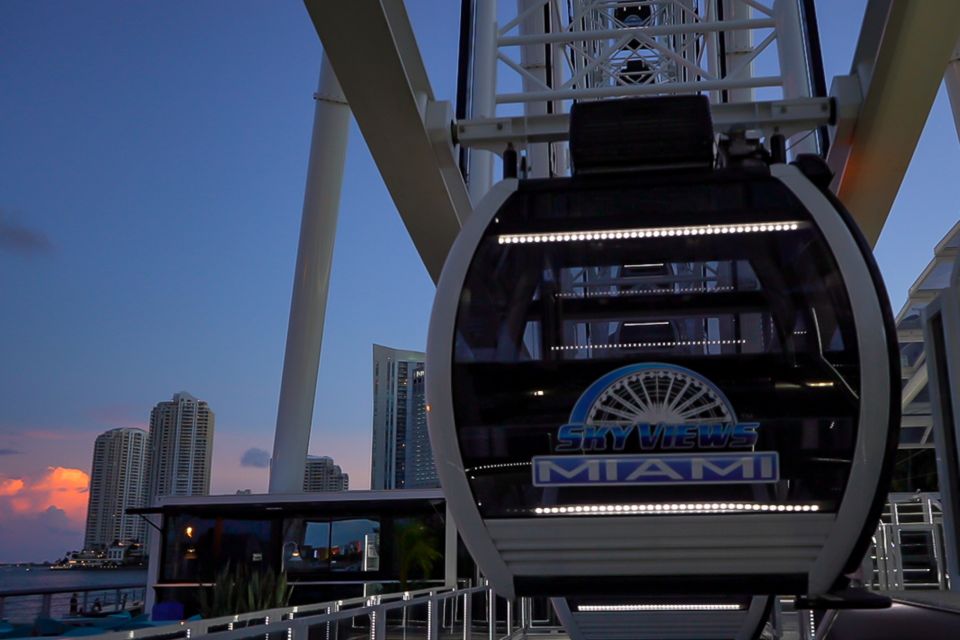 Miami: Skyviews Miami Observation Wheel Flexible Date Ticket - Common questions