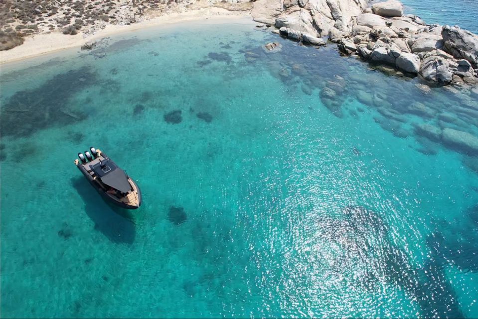 Mykonos Private Full Day Cruise With a Rafnar 1200 T-Top - Last Words