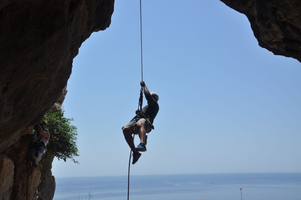 Rhodes: Ladiko Bay Rock Climbing and Rappelling Experience - Common questions