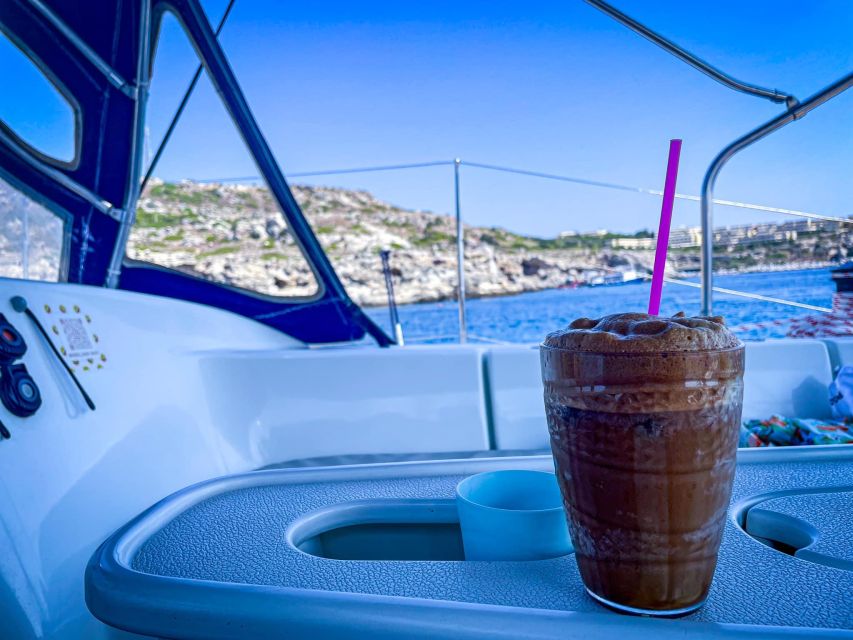 Rhodes Town: Sailing Cruise With Swim Stops, Meal and Drinks - Availability