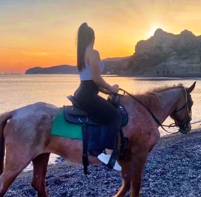 Santorini: Horseback Riding Tour on the Beach 1.5 Hours - Common questions