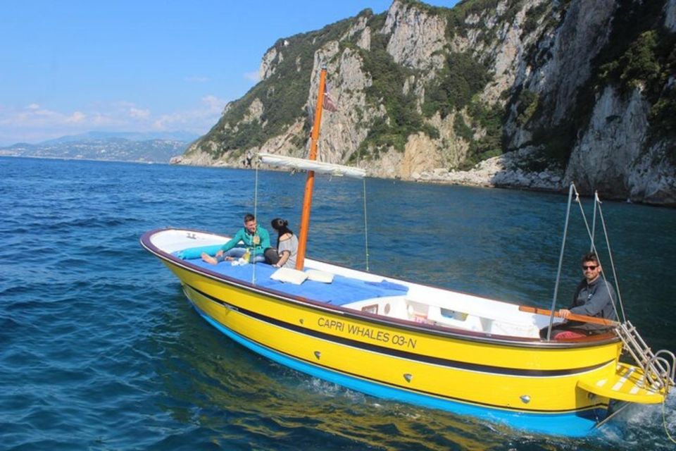 Capri Half Day Private Boat Tour From Capri (4 Hours) - Additional Costs and Tips