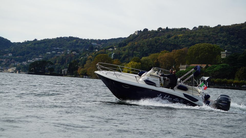 Lake Como: Dreamer Private Tour 1 Hour Eolo Boat - Common questions