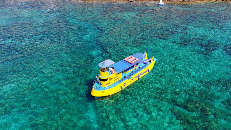 Lindos: Submarine Cruise With Swimming Stop at Navarone Bay - Key Points
