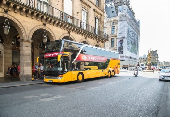 Paris: Openair Double Decker Bus Audio-Guided City Tour - Inclusions