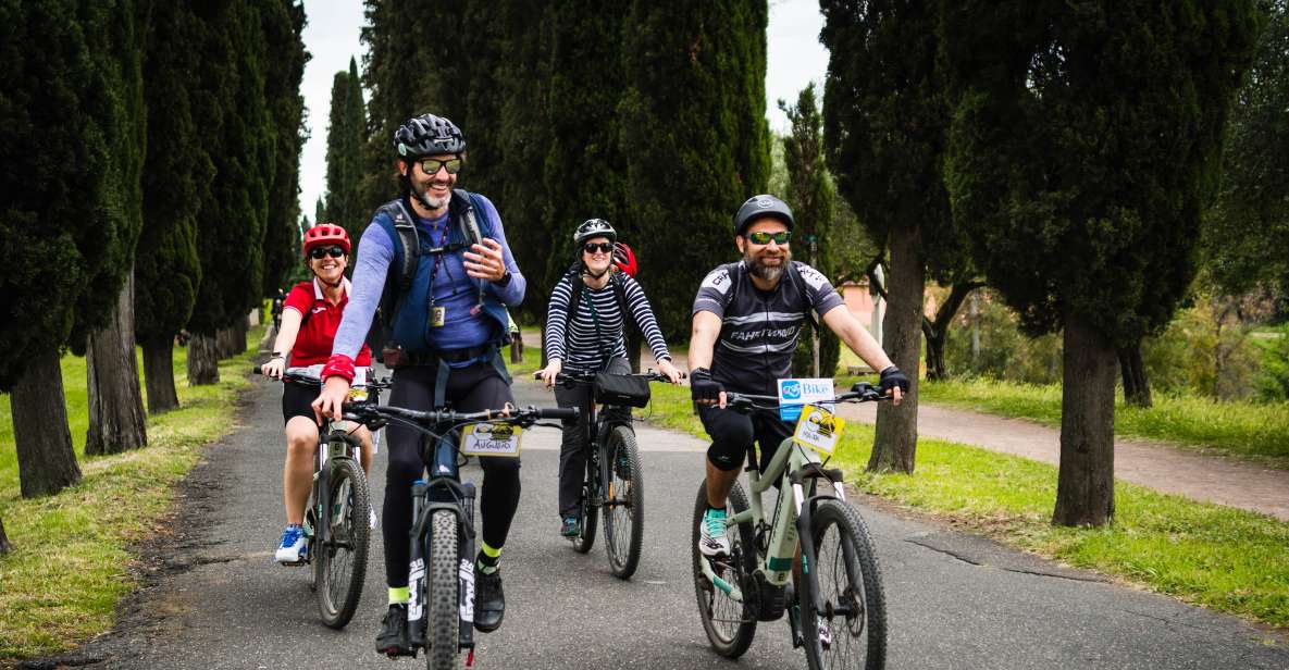 Rome: Appian Way Guided Tour on E-Bike With Wine Tasting - Common questions