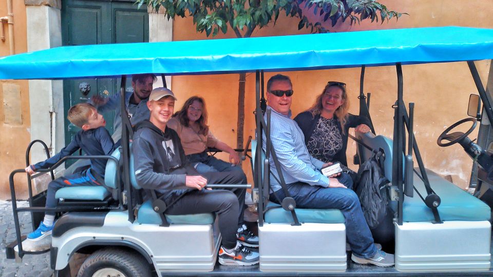 Rome: Private Guided Golf Cart Tour With Gelato or Wine - Last Words