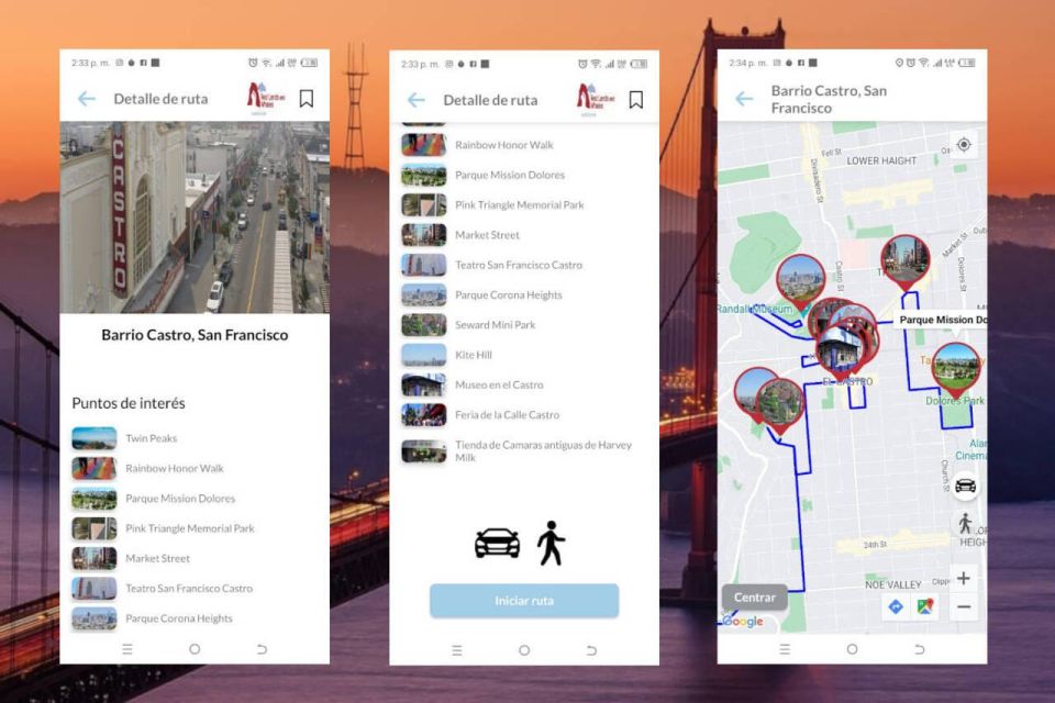 San Francisco Self-Guided Tour App - Multilingual Audioguide - Last Words
