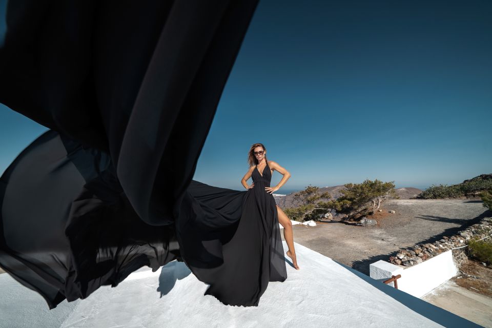 Santorini: Flying Dress Photoshoot Express Package - Last Words