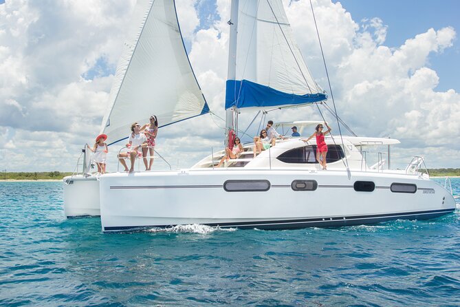A Half-Day Riviera Maya Catamaran Tour, With Lunch  - Playa Del Carmen - Key Points