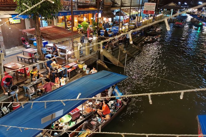 Amphawa Floating Market Private Car Service (No Guide) - Key Points