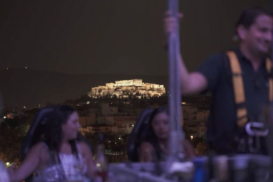 Athens: Dinner in the Sky Experience - Location and Duration