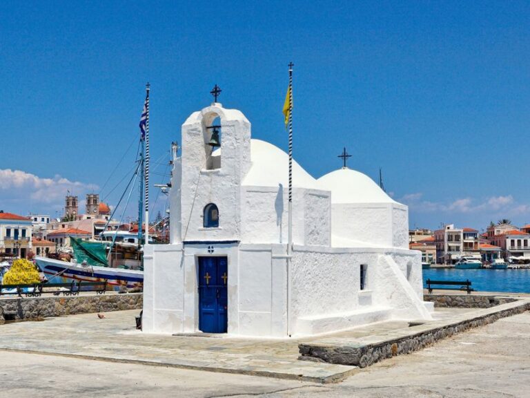 Athens: Guided Day Trip to Aegina Island With Swimming