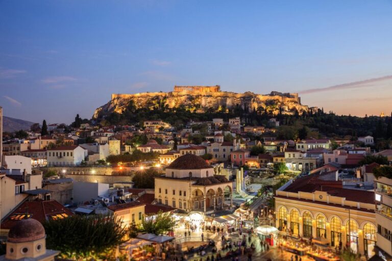 Athens: Half-Day Acropolis and Downtown Private Tour in 4h