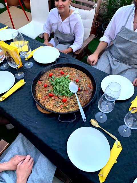 authentic premium paella sangria class in a design rooftop Authentic Premium Paella & Sangria Class in a Design Rooftop