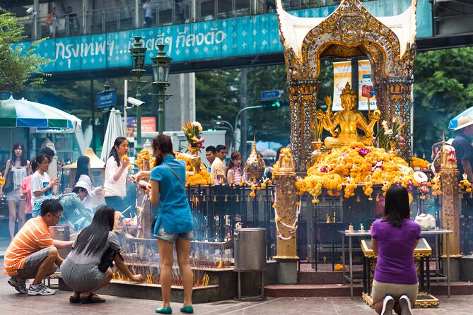 Bangkok Worship & Walking Tour Erawan, Trimurti & Lakshmi Shrines – 2 Hours - Key Points