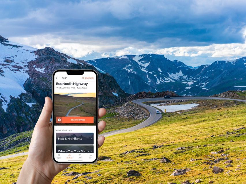 Beartooth Highway: Self-Guided Audio Driving Tour - Key Points