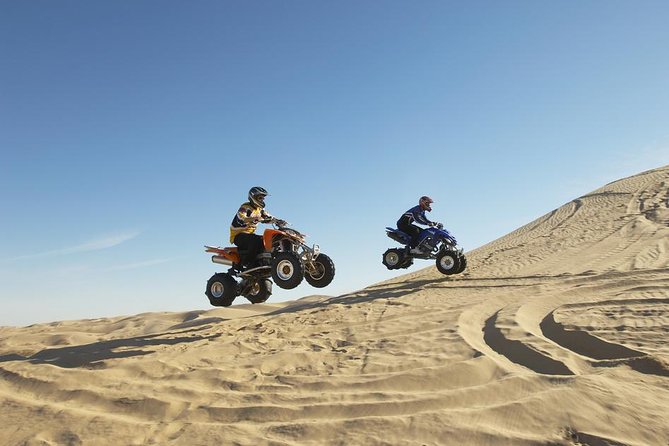 Best of Abu Dhabi Desert Safari Thrilling Quad Bike and 4W Dune Bashing - Key Points