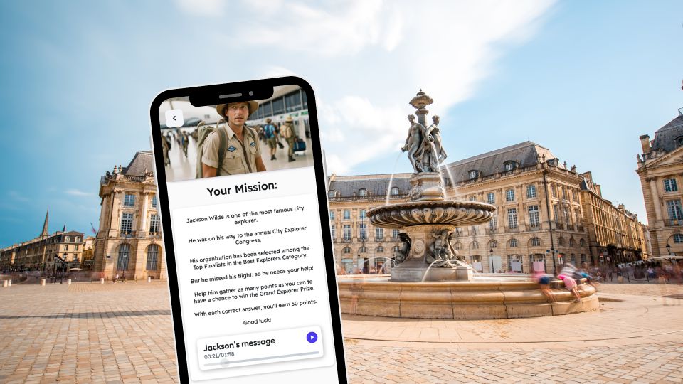 Bordeaux: City Exploration Game and Tour on Your Phone - Key Points